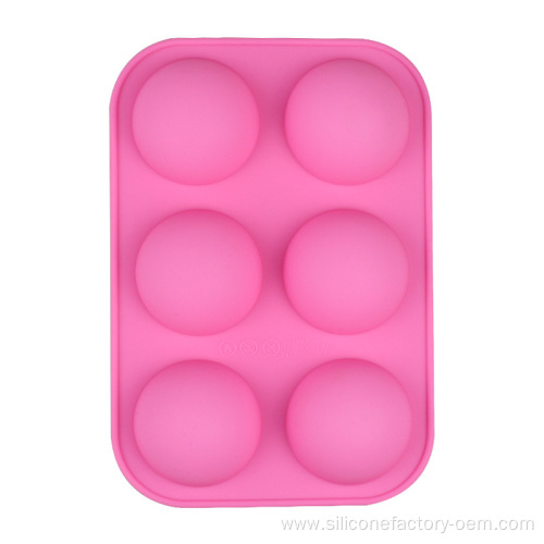 Silicone Chocolate Mould Small Half Round Mould